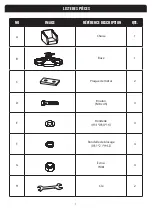 Предварительный просмотр 6 страницы RST Cannes Motion Club OP-PECLB2M-PORV Assembly Instructions Manual