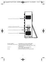 Предварительный просмотр 5 страницы RST METEO PROJECTION 705 Instruction Manual