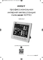 Preview for 35 page of RST meteoscan 937PRO Operation Manual