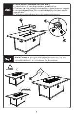 Предварительный просмотр 5 страницы RST Milo Fire Table Assembly Instructions Manual