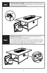 Предварительный просмотр 6 страницы RST Milo Fire Table Assembly Instructions Manual