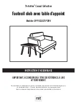 Предварительный просмотр 13 страницы RST Portofino Casual OP-PECLB2T-PORV Assembly Instructions Manual