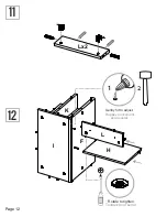 Предварительный просмотр 12 страницы RST SL-BARCAB-4 Assembly Instructions Manual