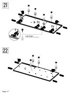 Предварительный просмотр 17 страницы RST SL-BARCAB-4 Assembly Instructions Manual