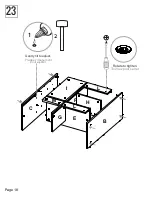 Предварительный просмотр 18 страницы RST SL-BARCAB-4 Assembly Instructions Manual