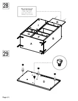 Предварительный просмотр 21 страницы RST SL-BARCAB-4 Assembly Instructions Manual