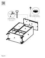 Предварительный просмотр 22 страницы RST SL-BARCAB-4 Assembly Instructions Manual