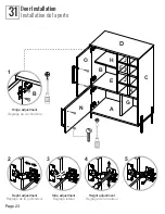 Предварительный просмотр 23 страницы RST SL-BARCAB-4 Assembly Instructions Manual