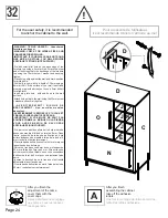 Предварительный просмотр 24 страницы RST SL-BARCAB-4 Assembly Instructions Manual