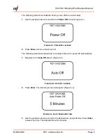 Предварительный просмотр 7 страницы RST VW2106 Manual