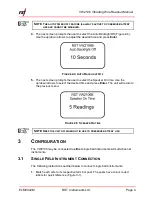 Предварительный просмотр 8 страницы RST VW2106 Manual