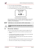 Предварительный просмотр 25 страницы RST VW2106 Manual