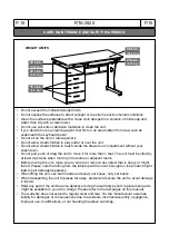 Preview for 16 page of RTA Products Techni Mobili RTA-3520 Assembly Instructions Manual