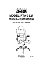 RTA Products Techni Mobili RTA-3527 Assembly Instructions Manual preview