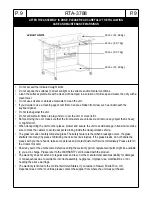 Preview for 9 page of RTA Products Techni Mobili RTA-3788 Assembly Instructions Manual