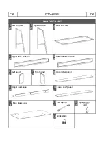 Preview for 3 page of RTA Products TECHNI MOBILI RTA-4833D Assembly Instructions Manual