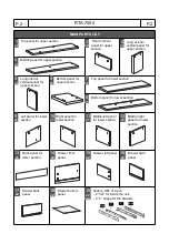 Preview for 3 page of RTA Products Techni Mobili RTA-7050 Assembly Instructions Manual