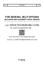 Preview for 8 page of RTA Products TECHNI MOBILI RTA-80X5 Assembly Instructions Manual