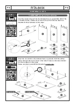 Preview for 7 page of RTA Products TECHNI MOBILI RTA-8404 Assembly Instructions Manual