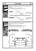 Preview for 8 page of RTA Products TECHNI MOBILI RTA-8404 Assembly Instructions Manual