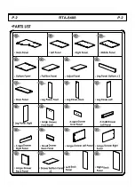 Preview for 2 page of RTA Products Techni Mobili RTA-8408 Assembly Instructions Manual