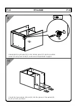 Preview for 10 page of RTA Products Techni Mobili RTA-8408 Assembly Instructions Manual