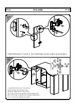 Preview for 14 page of RTA Products Techni Mobili RTA-8408 Assembly Instructions Manual