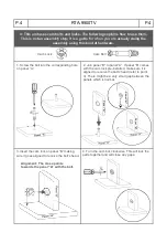 Preview for 5 page of RTA Products Techni Mobili RTA-9500TV Assembly Instructions Manual