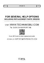 Preview for 12 page of RTA Products Techni Mobili RTA-B018 Assembly Instructions Manual