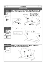 Предварительный просмотр 4 страницы RTA Products Techni Mobili RTA-K250D Assembly Instructions Manual