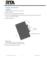 Preview for 11 page of RTA 460BMA Product User Manual