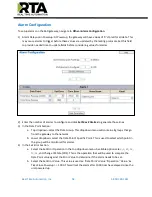 Предварительный просмотр 54 страницы RTA 460BSSC-NNA4 Product User Manual