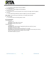 Preview for 65 page of RTA 460BSSC-NNA4 Product User Manual