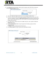 Preview for 32 page of RTA 460BSUS-NNA1 Product User Manual