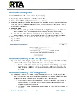 Preview for 29 page of RTA 460BSWI-N2E Product User Manual