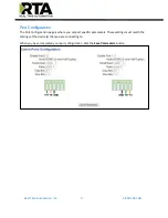 Preview for 9 page of RTA 460EC-NNA4 Product User Manual