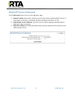 Preview for 17 page of RTA 460ECBM-NNA1 Product User Manual