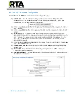 Preview for 21 page of RTA 460ECBM-NNA1 Product User Manual