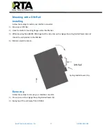 Preview for 9 page of RTA 460ECES-NNA4 Product User Manual