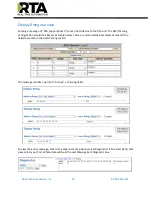 Preview for 32 page of RTA 460ECMM-NNA4 Product User Manual