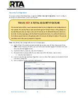 Preview for 61 page of RTA 460ECPS-N2EW Product User Manual