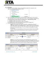 Preview for 35 page of RTA 460ECSC Product User Manual