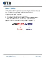 Preview for 6 page of RTA 460ESBM-N34 Product User Manual