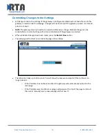 Preview for 12 page of RTA 460ESBM-N34 Product User Manual