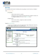 Preview for 13 page of RTA 460ESBM-N34 Product User Manual