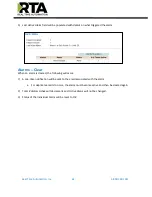 Preview for 61 page of RTA 460ESMS Product User Manual
