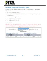 Preview for 18 page of RTA 460ESTCP-NNA1 Product User Manual