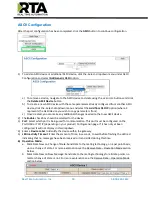 Preview for 30 page of RTA 460ESTCP-NNA1 Product User Manual