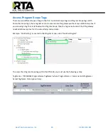 Preview for 26 page of RTA 460ETCBM-NNA4 Product User Manual