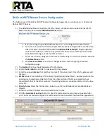 Preview for 32 page of RTA 460ETCBM-NNA4 Product User Manual